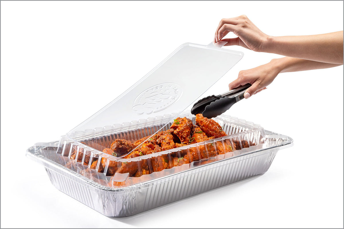 EZ Foil All Purpose Pan, with Lids